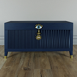 Большой дизайнерский Сундук Elsa Dreams Blue варинант исполнения - 1 | Loft Concept в Костроме