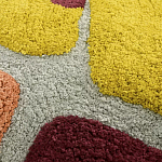 Чехол на подушку с рисунком горчичного цвета Elan Textured варинант исполнения - 6 | Loft Concept в Костроме