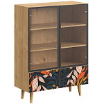 Витрина с изображением на дверцах Elise Cupboard варинант исполнения - 11 | Loft Concept в Костроме