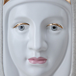 Ваза с золотисто-белыми фрагментами Faces of Imagination варинант исполнения - 6 | Loft Concept в Костроме