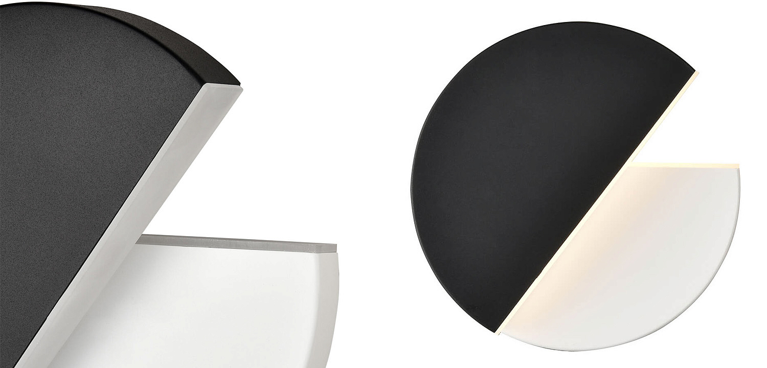 Бра Pac-Man White Black Wall Lamp Бра Pac-Man White Black Wall Lamp - Loft-Concept в Костроме