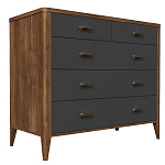 Комод из массива бука с 5-ю ящиками Tasteful Furniture варинант исполнения - 2 | Loft Concept в Костроме