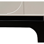 Тумбочка прикроватная с ящиком черно-серого цвета Noble Nightstand варинант исполнения - 6 | Loft Concept в Костроме