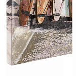 Панно декоративное в морском стиле Seascape and Surfing I варинант исполнения - 3 | Loft Concept в Костроме