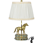Настольная лампа из фарфора Лошадь Klark варинант исполнения - 2 | Loft Concept в Костроме