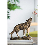 Фигурка Волк Gold варинант исполнения - 5 | Loft Concept в Костроме