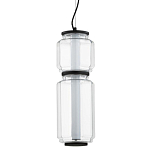 Подвесной светильник с прозрачным плафоном Jarrty 47 см варинант исполнения - 1 | Loft Concept в Костроме