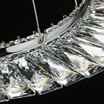 Люстра круглая с прозрачной хрустальной рамкой Maude Crystal Light варинант исполнения - 11 | Loft Concept в Костроме