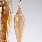 Подвесная люстра с ветвистым каркасом Sconce Caramel варинант исполнения - 2 | Loft Concept в Костроме