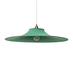 Подвесной вязаный зеленый светильник «Токио»  варинант исполнения - 1 | Loft Concept в Костроме