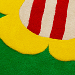 Дизайнерский ковер с цветами Poltronova Tappeto Prato Rug варинант исполнения - 6 | Loft Concept в Костроме