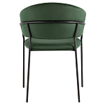 Стул в велюре зеленого цвета Horizon варинант исполнения - 4 | Loft Concept в Костроме