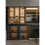 Кухонный гарнитур из массива дуба и камня Ratio Dada Engenereed варинант исполнения - 2 | Loft Concept в Костроме