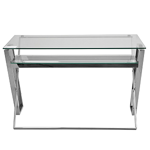 Стол письменный с прозрачной столешницей Corporate Identity