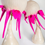 Торшер фуксия «Цветы из снов»  варинант исполнения - 2 | Loft Concept в Костроме