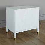 Тумба прикроватная с двумя ящиками Elsa Dreams White варинант исполнения - 4 | Loft Concept в Костроме