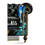 Кресло "Умный Умник" Rick and Morty graffiti chair натуральная кожа  варинант исполнения - 4 | Loft Concept в Костроме