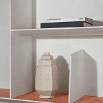 Дизайнерский стеллаж с вертикальными и горизонтальными полками Gio Ponti D.357.1 D.357.2 Rack варинант исполнения - 3 | Loft Concept в Костроме