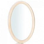 Овальное настольное зеркало бежевое Interiors Romance варинант исполнения - 1 | Loft Concept в Костроме