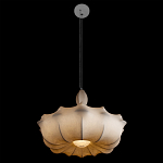 Подвесной светильник с белым фигурным абажуром и мягкими волнистыми краями Cloud Motion  варинант исполнения - 9 | Loft Concept в Костроме