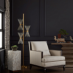 Торшер с абажурами из тонких металлических палочек Wild Thorns варинант исполнения - 4 | Loft Concept в Костроме