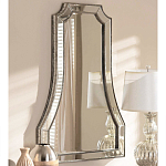 Зеркало в серебристой фигурной раме Silver Reflection варинант исполнения - 5 | Loft Concept в Костроме