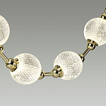 Люстра подвесная с шарообразными плафонами Crystal Globule варинант исполнения - 7 | Loft Concept в Костроме