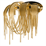 Бра с металиическими цепочками и дугообразными элементами Atlantis Chain варинант исполнения - 9 | Loft Concept в Костроме