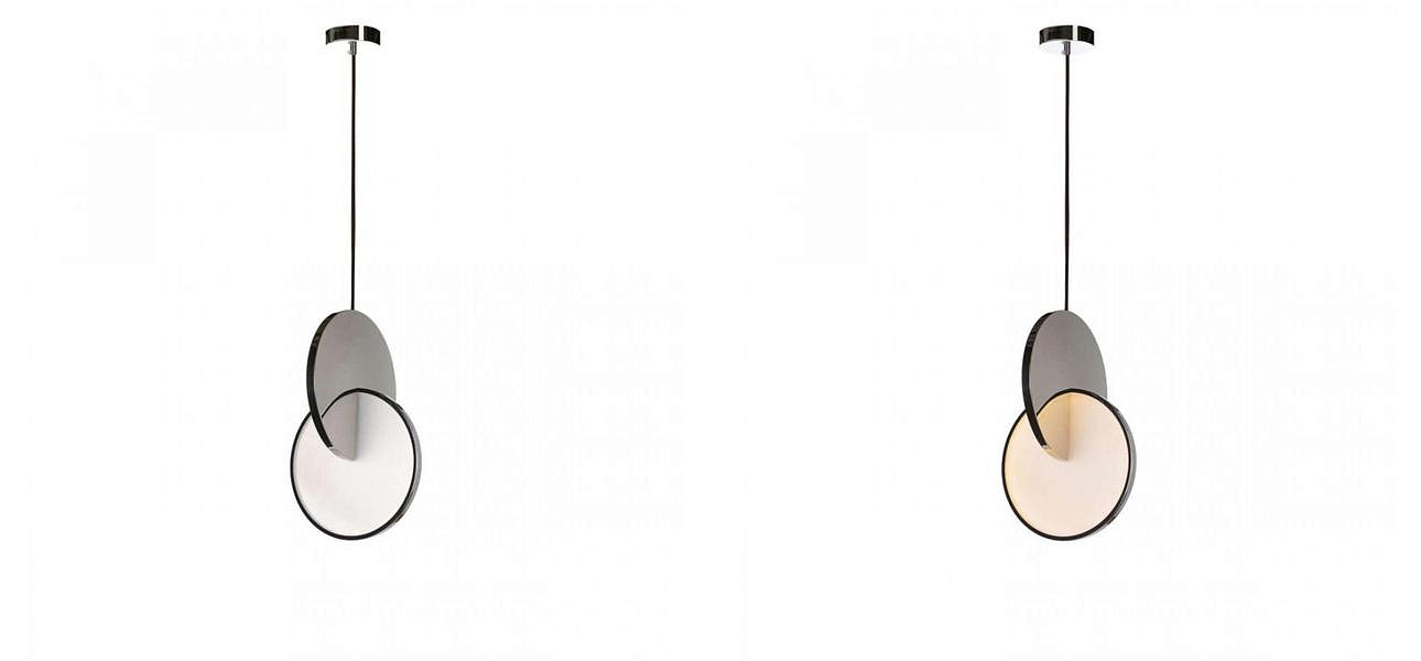 Подвесной светильник Eclipse Pendant Light Сhrome Подвесной светильник Eclipse Pendant Light Сhrome - Loft-Concept в Костроме