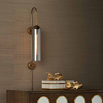 Бра с дымчатым стеклом Articolo варинант исполнения - 4 | Loft Concept в Костроме