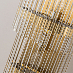 Бра с золотистым основанием и прозрачными трубками Nembus варинант исполнения - 5 | Loft Concept в Костроме