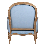 Кресло Ava Classical Armchair light blue velour варинант исполнения - 3 | Loft Concept в Костроме