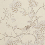 Обои ручная роспись Earlham Platinum Mica варинант исполнения - 3 | Loft Concept в Костроме