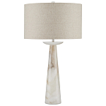 Настольная лампа на конусовидном корпусе с чашей и с тканевым абажуром Daydreaming варинант исполнения - 3 | Loft Concept в Костроме