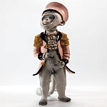 Статуэтка Обезьяна в Костюме Monkey in Coattails Sculpture варинант исполнения - 1 | Loft Concept в Костроме