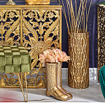 Ваза в форме сапог с рельефной текстурой и ручками Vase Boot варинант исполнения - 6 | Loft Concept в Костроме