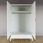 Платяной шкаф Elsa Dreams White с 2-мя фасадами варинант исполнения - 4 | Loft Concept в Костроме