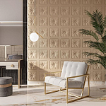 Гипсовая 3D Панель M-106 варинант исполнения - 2 | Loft Concept в Костроме