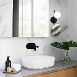 Бра с матовым плафоном в форме шара и зеркальной плоской панелью Lunar Echo  варинант исполнения - 2 | Loft Concept в Костроме