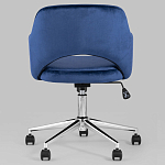 Кресло для компьютерного стола Veloury Blue варинант исполнения - 5 | Loft Concept в Костроме