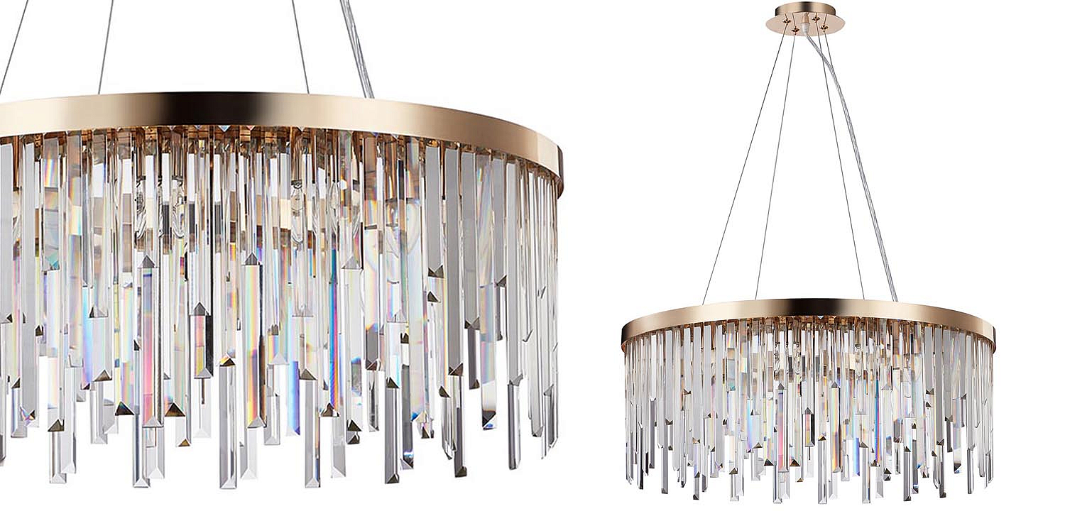 Люстра Bennett Chandelier gold Люстра Bennett Chandelier gold - Loft-Concept в Костроме