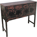 Комод деревянный Retro with four doors варинант исполнения - 3 | Loft Concept в Костроме