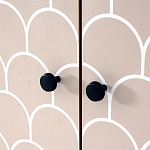 Длинная ТВ-тумба с принтом на ящиках Elise TV Stand варинант исполнения - 17 | Loft Concept в Костроме