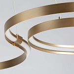 Люстра подвесная светодиодная в виде волнообразной ленты Ribbon Vortex варинант исполнения - 18 | Loft Concept в Костроме