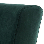 Кресло с обивкой из хлопкового велюра Porter Green Armchair варинант исполнения - 4 | Loft Concept в Костроме