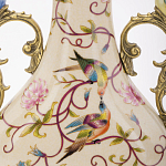 Ваза из фарфора с бронзовыми вставками Eden Garden варинант исполнения - 6 | Loft Concept в Костроме