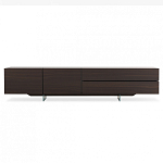 Дизайнерский комод коричневый с 2-мя ящиками и дверцами Pandora варинант исполнения - 1 | Loft Concept в Костроме