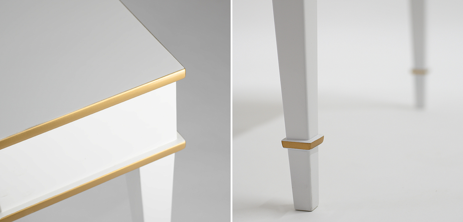 Письменный стол Kelly Desk Белый Письменный стол Kelly Desk Белый - Loft-Concept в Костроме