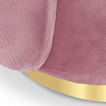 Диван с обивкой из искусственного меха Ambrose Soft Sofa варинант исполнения - 7 | Loft Concept в Костроме