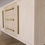 Буфет Primo с тремя ящиками и двумя фасадами Светлый дуб варинант исполнения - 7 | Loft Concept в Костроме